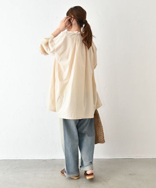 Ordinary fits｜フレンチスモックシャツ [[SH001]][C]