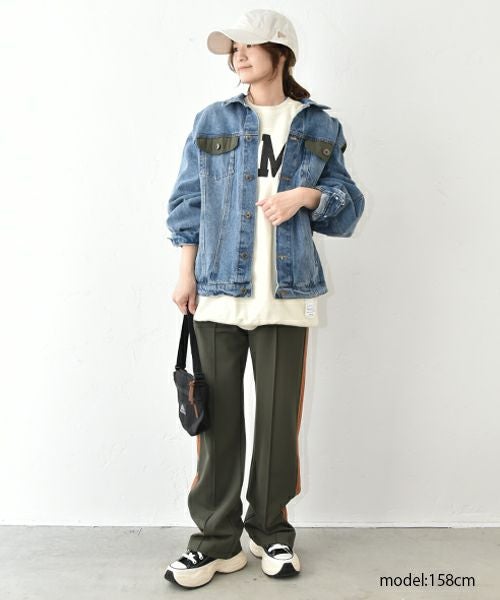 Johnbull｜ARMY ロゴスウェットシャツ [[TK251C05]][C]