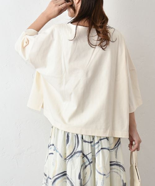 NARU｜ワイドカットソー [[654202BE]][C]