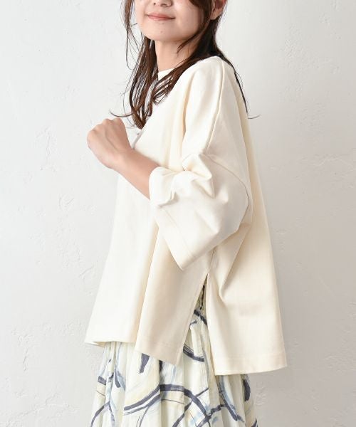 NARU｜ワイドカットソー [[654202BE]][C]