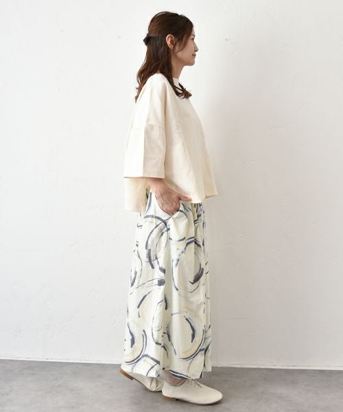 NARU｜ワイドカットソー [[654202BE]][C]