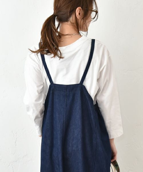 her.｜オーガニックエーゲ海 パン刺繍Tee [[8251C-926]][C]