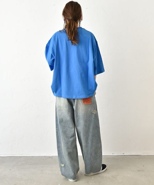  Gives a sense of fullment｜裾タックバルーンTee [[851302]][C]