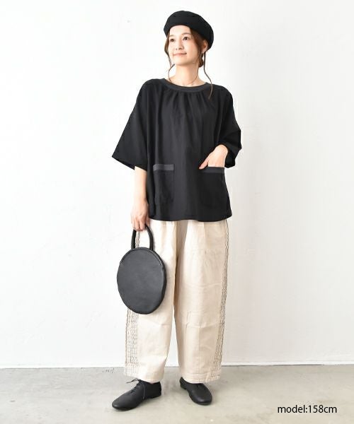 tumugu｜ポケットプルオーバー [[TC25112]][C]