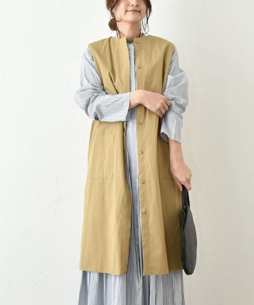 ichi｜ロングベスト [[241007]][C]