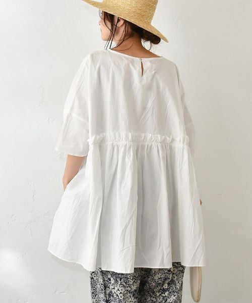 （ｇ）｜ウエストギャザーチュニック [[g_572]][C]