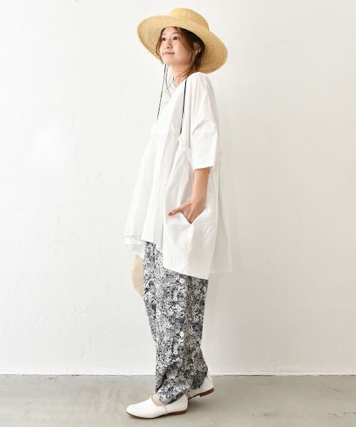 （ｇ）｜ウエストギャザーチュニック [[g_572]][C]