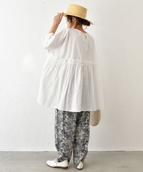 （ｇ）｜ウエストギャザーチュニック [[g_572]][C]