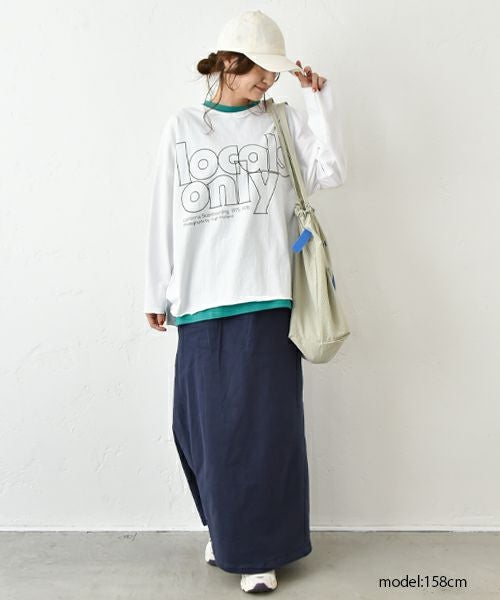 IN THE MARKET｜ロゴカットソー [[C-2373]][C]