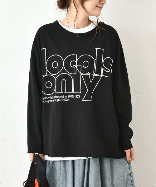 IN THE MARKET｜ロゴカットソー [[C-2373]][C]