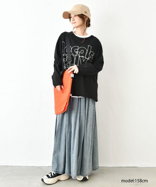 IN THE MARKET｜ロゴカットソー [[C-2373]][C]