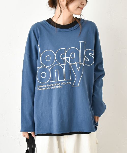 IN THE MARKET｜ロゴカットソー [[C-2373]][C]