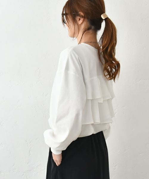 HUMS｜2wayフリルデザインプルオーバー [[WTS6928]][C]