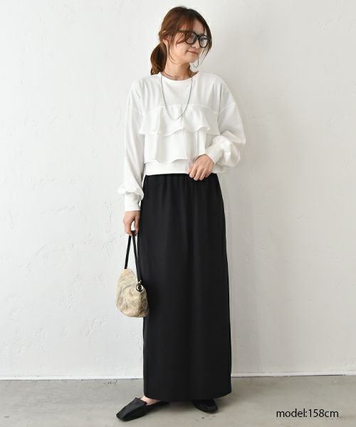 HUMS｜2wayフリルデザインプルオーバー [[WTS6928]][C]