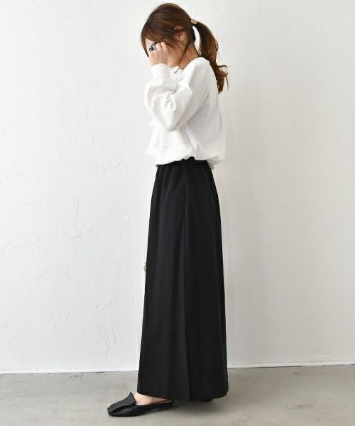 HUMS｜2wayフリルデザインプルオーバー [[WTS6928]][C]