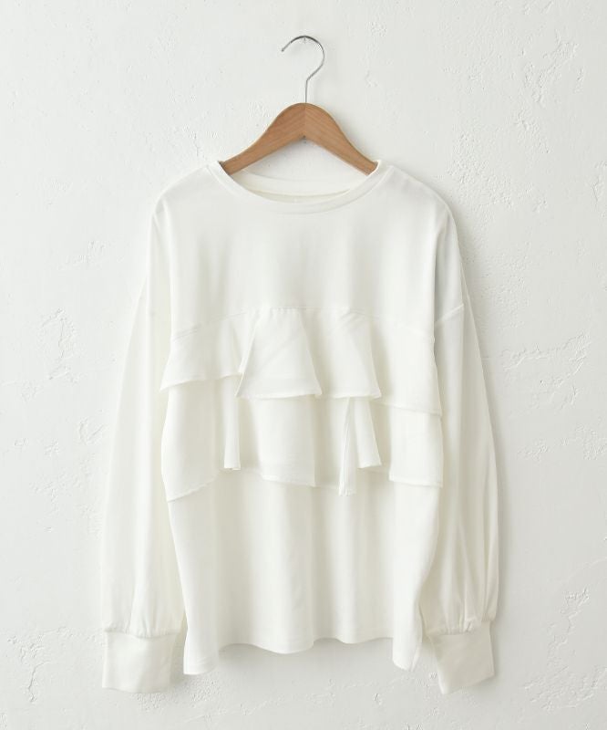  HUMS｜2wayフリルデザインプルオーバー [[WTS6928]][C]