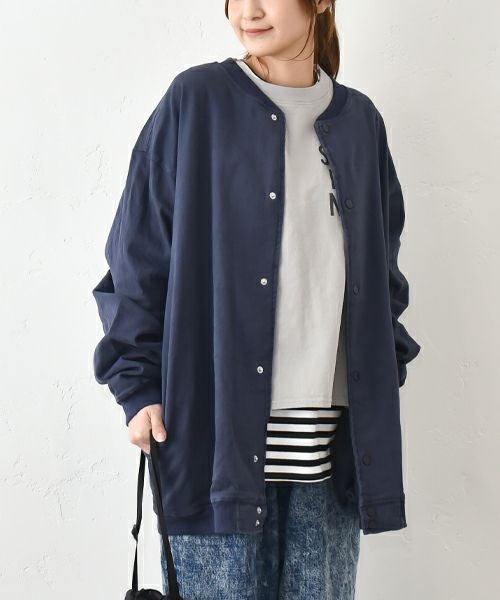 IN THE MARKET｜チノ素材スタジャン [[C-2350]][C]