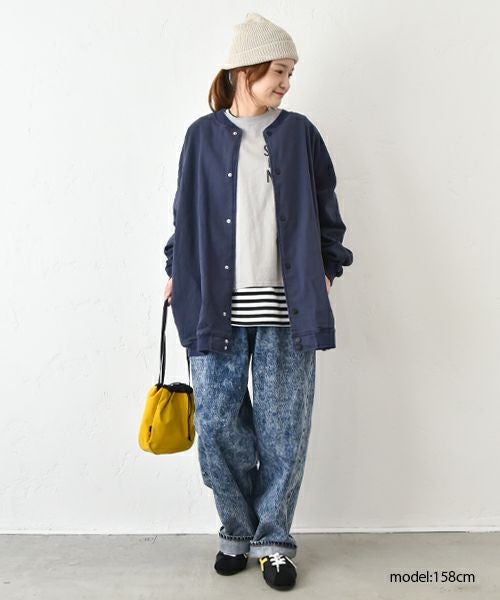 IN THE MARKET｜チノ素材スタジャン [[C-2350]][C]