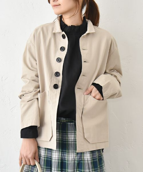 hagumu｜ビッグポッケジャケット [[hag-134]][C]