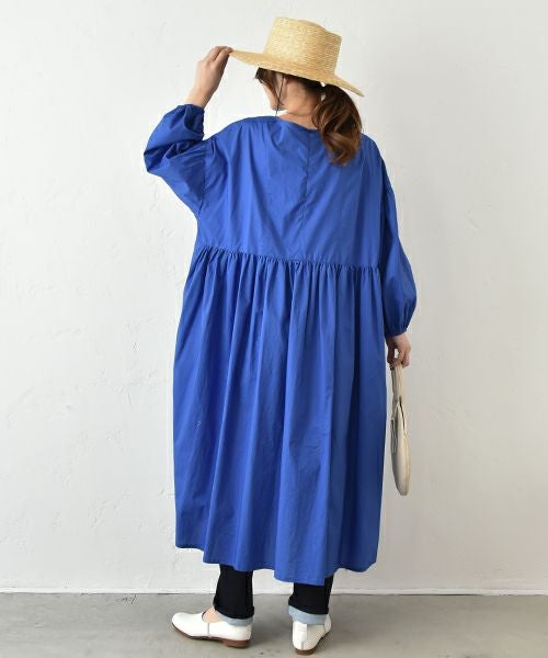 No18｜ウエスト切替ギャザーワンピース [[H24050]][C]