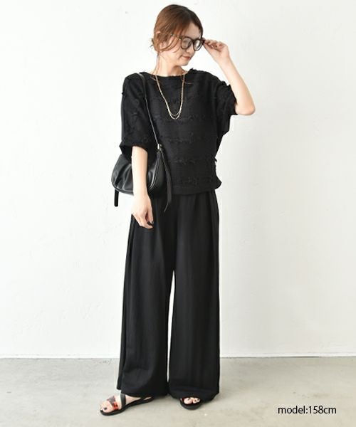 malla｜フリンジチェックプルオーバー [[mo51UT311]][C]