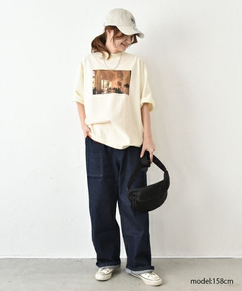 her.｜プリントTee [[MTAH411-0206]][C]