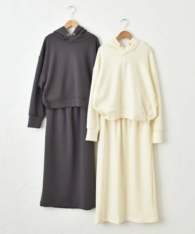  HUMS｜ダンボールニットセットアップ [[RNK-2532]][C]