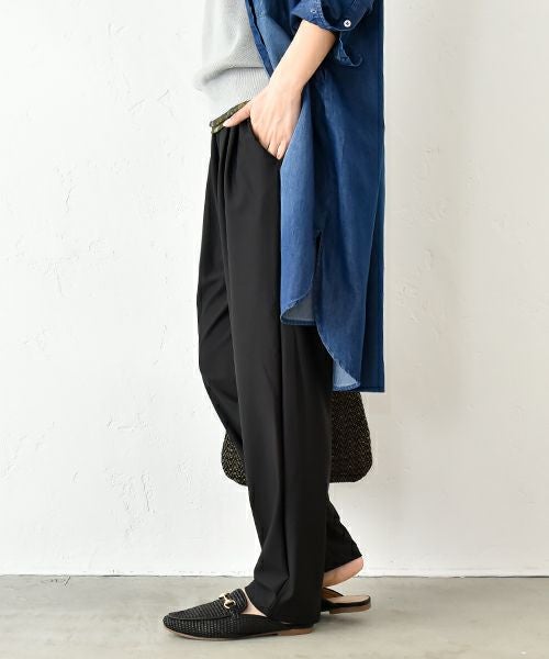 HUMS｜ストレッチテーパードパンツ [[RNK-2531]][C]