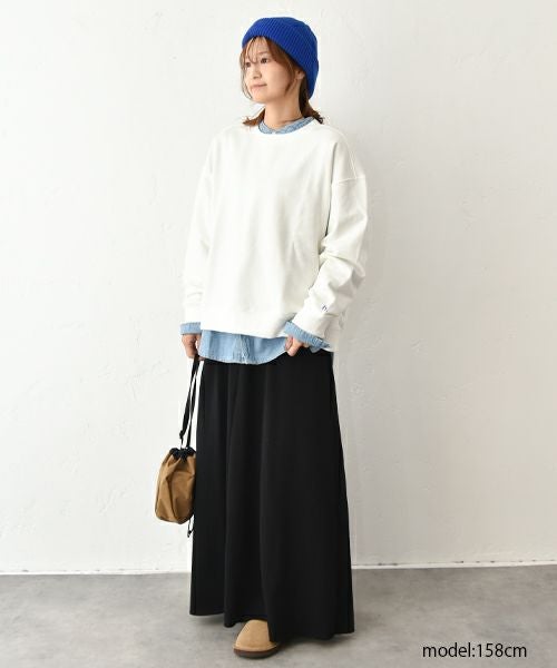 Our.｜ノーカラー綿麻デニムシャツ [[131184H]][C]