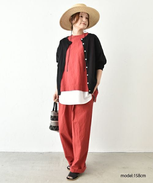 hagumu｜布帛切り替えタンク [[C-730]][C] | ma28 ONLINE STORE