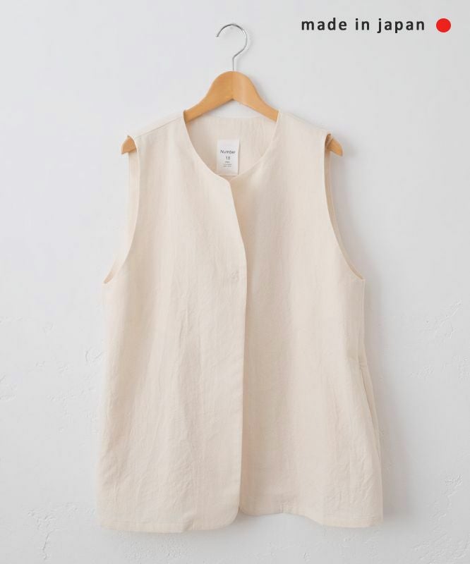 No18｜ミドル丈ベスト [[704221]][C]