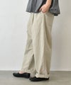 No18｜コットンワッシャーワイドボールパンツ [[CE1PT231008O]][C]