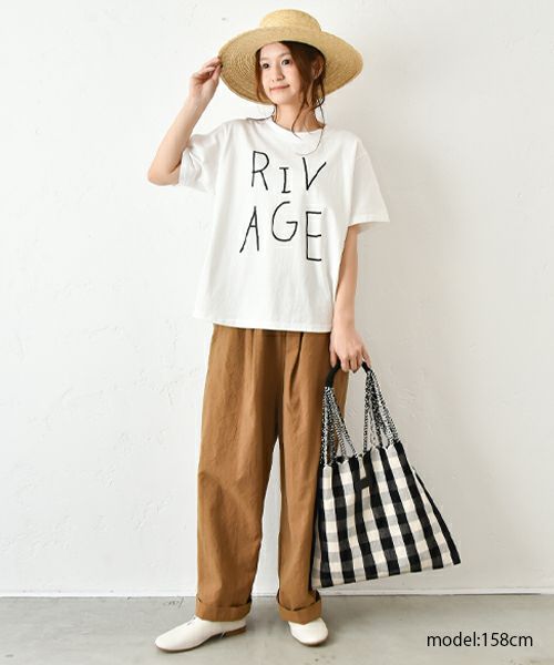  No18｜コットンワッシャーワイドボールパンツ [[CE1PT231008O]][C]