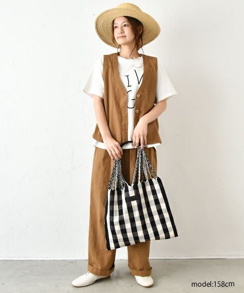  No18｜コットンワッシャーワイドボールパンツ [[CE1PT231008O]][C]