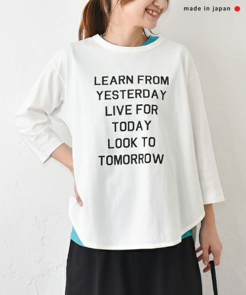 her.｜裾ラウンドヘムTee [[Round Hem Tee/2025]][C]