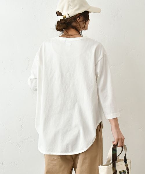 her.｜裾ラウンドヘムTee [[Round Hem Tee/2025]][C]