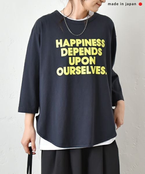 her.｜裾ラウンドヘムTee [[Round Hem Tee/2025]][C]