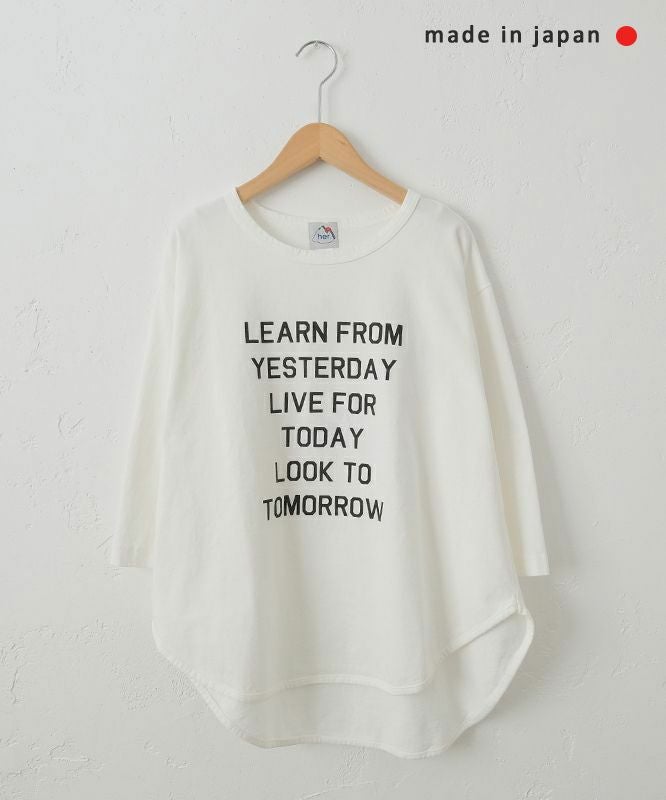 her.｜裾ラウンドヘムTee [[Round Hem Tee/2025]][C]