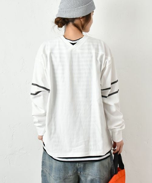 IN THE MARKET｜2WAYライン入りカットソー [[C-2352]][C]