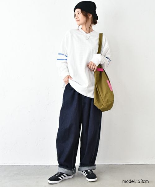 IN THE MARKET｜2WAYライン入りカットソー [[C-2352]][C]