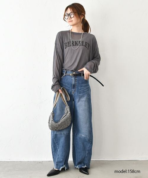 HUMS｜ロゴシアーカットソー [[C-5056]][C]