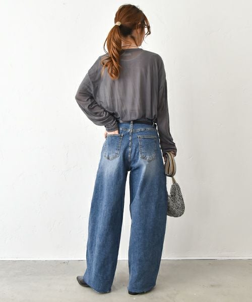 HUMS｜ロゴシアーカットソー [[C-5056]][C]