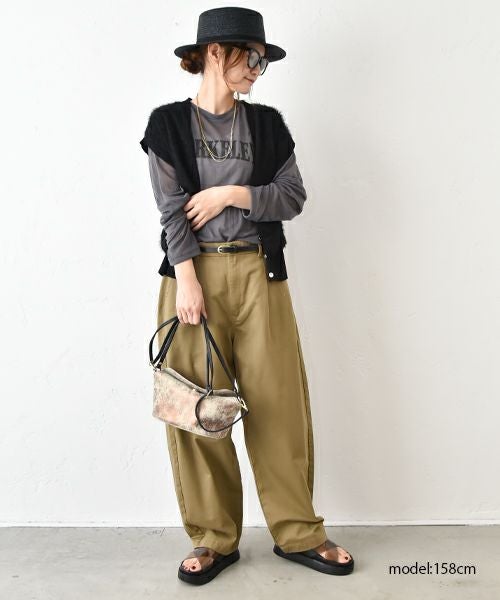 HUMS｜ロゴシアーカットソー [[C-5056]][C]