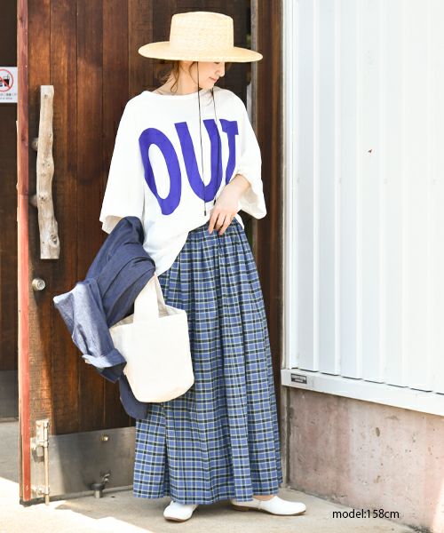 No18｜ワイドカットソー(ロゴ) [[CE1CT250301-1]][C]