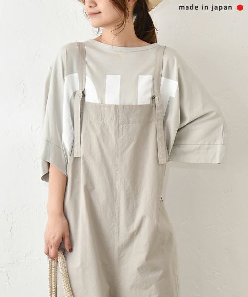 No18｜ワイドカットソー(ロゴ) [[CE1CT250301-1]][C]