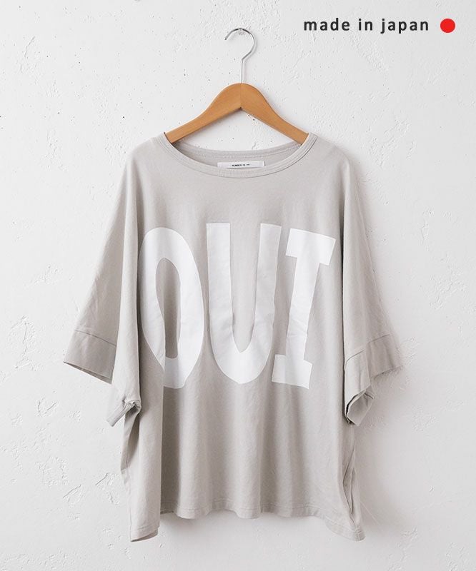 No18｜ワイドカットソー(ロゴ) [[CE1CT250301-1]][C]