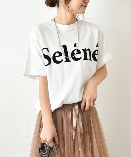 Like a moth.｜半袖ロゴTee [[352005]][C]