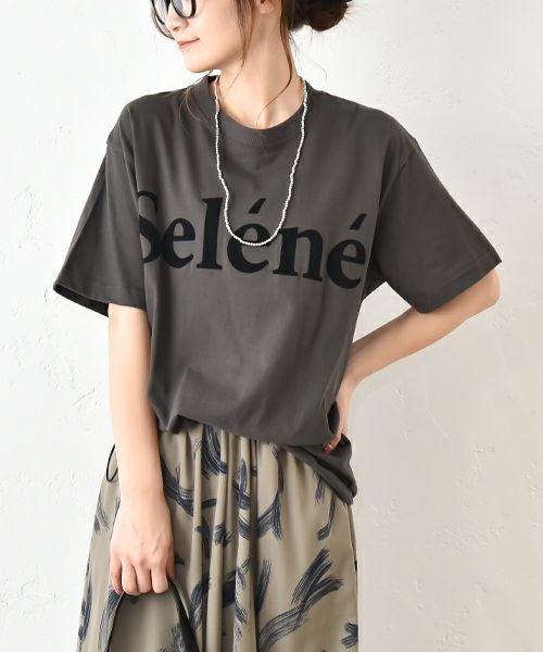 Like a moth.｜半袖ロゴTee [[352005]][C]