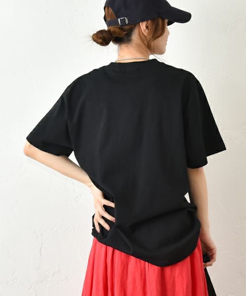 Like a moth.｜半袖ロゴTee [[352006]][C]