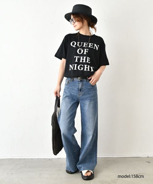 Like a moth.｜半袖ロゴTee [[352006]][C]